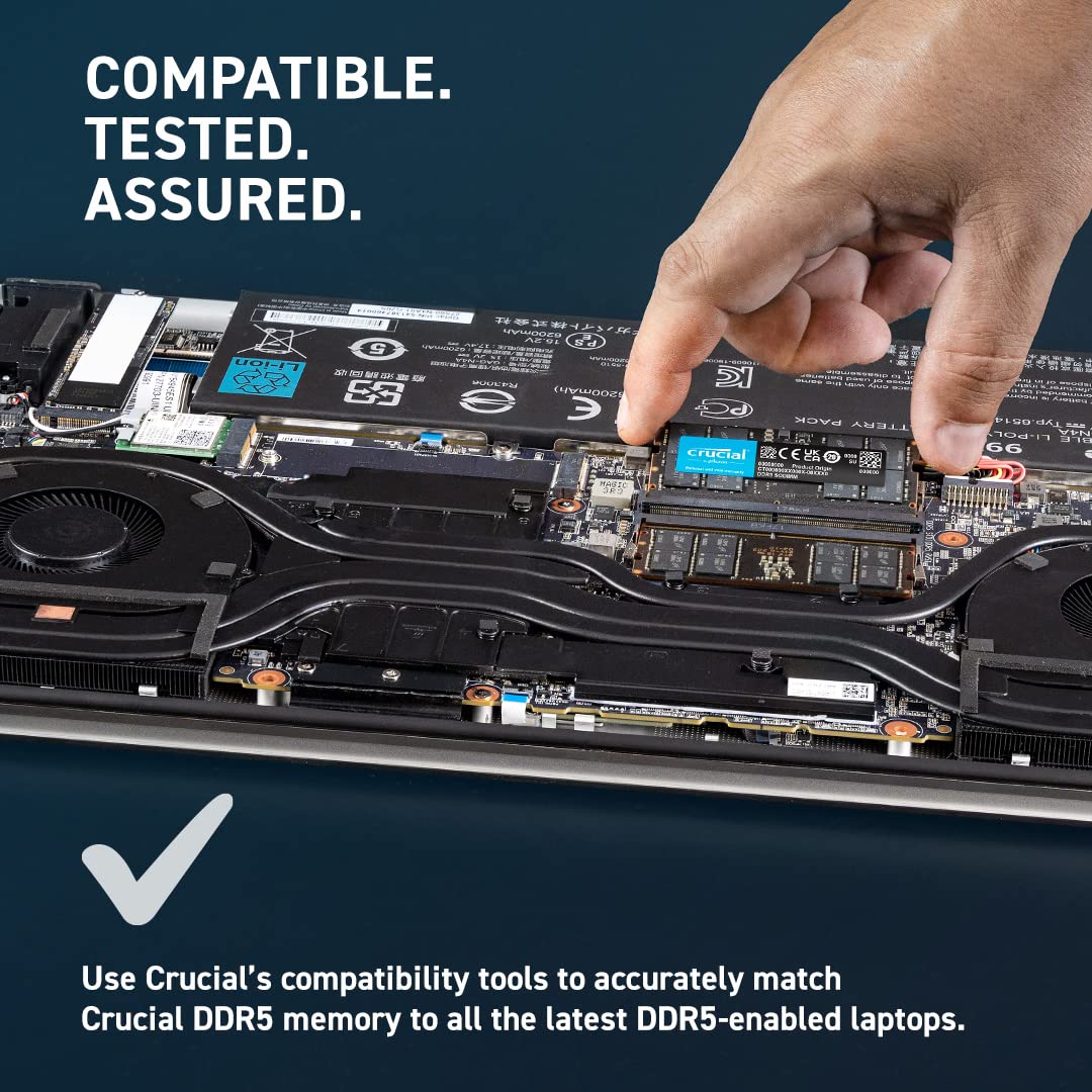 Crucial DDR5 5600Mhz UDIMM SODIMM Unbuffered Desktop Laptop RAM XMP 3.0 & EXPO Supported 8GB 16GB 32GB Crucial DDR5 5600Mhz UDIMM SODIMM Unbuffered Desktop Laptop RAM XMP 3.0 & EXPO Supported 8GB 16GB 32GB